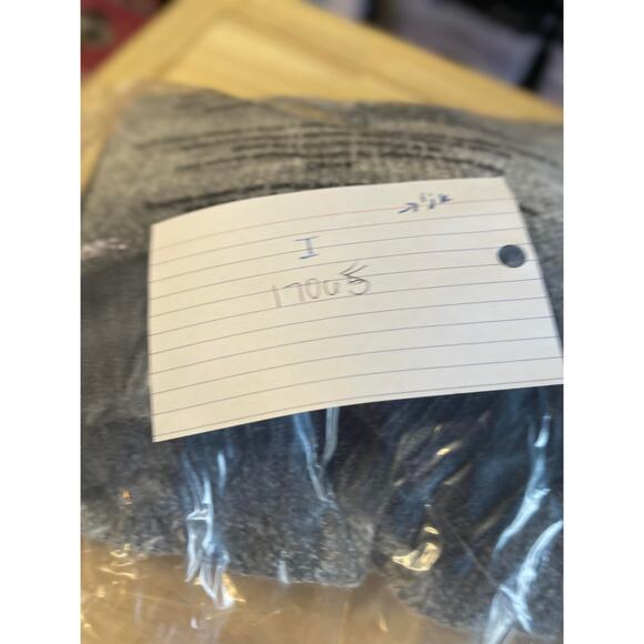 Apt 9 knit top sweater women's size medium gray blue stripe mock turtleneck - Picture 15 of 15